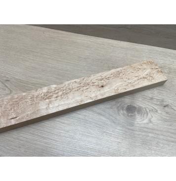 Клен Американский «Птичий Глаз» (Hard Maple Bird´s Eye), Nord-Amerika Primewood заготовка грифа безголовой гитары Смешанный АА Волна ААА 23х60х547 мм-21