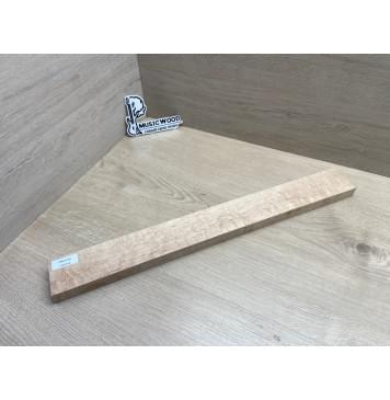 Клен Американский «Птичий Глаз» (Hard Maple Bird´s Eye), Nord-Amerika Primewood заготовка грифа безголовой гитары Смешанный АА Волна ААА 23х60х547 мм-19