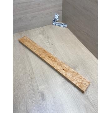 Клен Американский «Птичий Глаз» (Hard Maple Bird´s Eye), Nord-Amerika Primewood заготовка грифа безголовой гитары Смешанный АА Волна ААА 23х60х547 мм-9