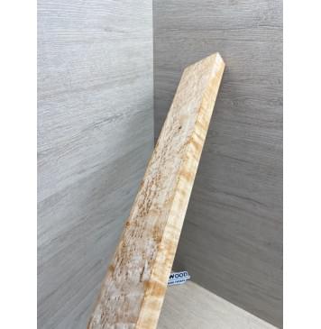 Клен Американский «Птичий Глаз» (Hard Maple Bird´s Eye), Nord-Amerika Primewood заготовка грифа безголовой гитары Смешанный АА Волна ААА 23х60х547 мм-14