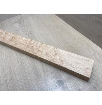 Клен Американский «Птичий Глаз» (Hard Maple Bird´s Eye), Nord-Amerika Primewood заготовка грифа безголовой гитары Смешанный ААА Волна ААА 28х60х542 мм-11