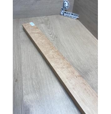 Клен Американский «Птичий Глаз» (Hard Maple Bird´s Eye), Nord-Amerika Primewood заготовка грифа безголовой гитары Смешанный ААА Волна ААА 28х60х542 мм-15