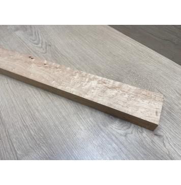 Клен Американский «Птичий Глаз» (Hard Maple Bird´s Eye), Nord-Amerika Primewood заготовка грифа безголовой гитары Смешанный АА Волна АА 26х61х547 мм-21