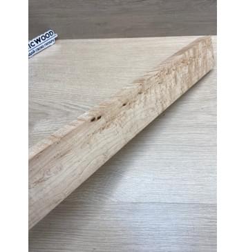Клен Американский «Птичий Глаз» (Hard Maple Bird´s Eye), Nord-Amerika Primewood заготовка грифа безголовой гитары Смешанный АА Волна АА 26х61х547 мм-22