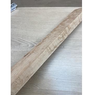 Клен Американский «Птичий Глаз» (Hard Maple Bird´s Eye), Nord-Amerika Primewood заготовка грифа безголовой гитары Смешанный АА Волна АА 26х61х547 мм-1