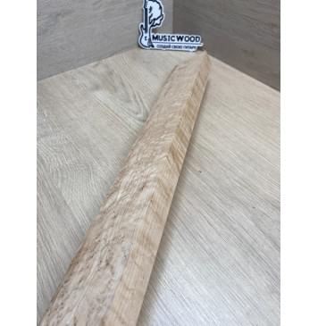 Клен Американский «Птичий Глаз» (Hard Maple Bird´s Eye), Nord-Amerika Primewood заготовка грифа безголовой гитары Смешанный ААА Волна ААА 26х62х545 мм-17