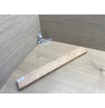 Клен Американский «Птичий Глаз» (Hard Maple Bird´s Eye), Nord-Amerika Primewood заготовка грифа безголовой гитары Смешанный ААА Волна ААА 26х62х545 мм-18