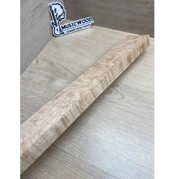 Клен Американский «Птичий Глаз» (Hard Maple Bird´s Eye), Nord-Amerika Primewood заготовка грифа безголовой гитары Смешанный ААА Волна ААА 26х62х545 мм-23