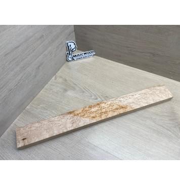 Клен Американский «Птичий Глаз» (Hard Maple Bird´s Eye), Nord-Amerika Primewood заготовка грифа безголовой гитары Смешанный ААА Волна ААА 26х62х545 мм-26