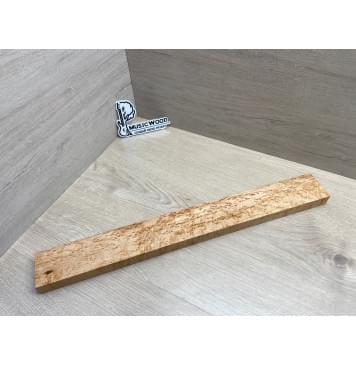 Клен Американский «Птичий Глаз» (Hard Maple Bird´s Eye), Nord-Amerika Primewood заготовка грифа безголовой гитары Смешанный ААА Волна ААА 26х62х545 мм-0