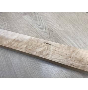 Клен Американский «Птичий Глаз» (Hard Maple Bird´s Eye), Nord-Amerika Primewood заготовка грифа безголовой гитары Смешанный АА Волна А 29х58х560 мм-2
