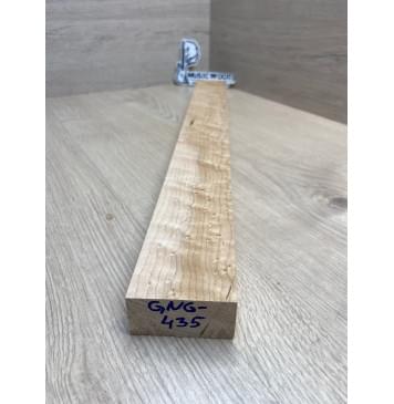Клен Американский «Птичий Глаз» (Hard Maple Bird´s Eye), Nord-Amerika Primewood заготовка грифа безголовой гитары Смешанный АА Волна А 29х58х560 мм-4