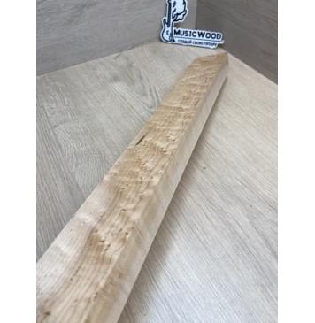 Клен Американский «Птичий Глаз» (Hard Maple Bird´s Eye), Nord-Amerika Primewood заготовка грифа безголовой гитары Смешанный АА Волна А 29х58х560 мм-6