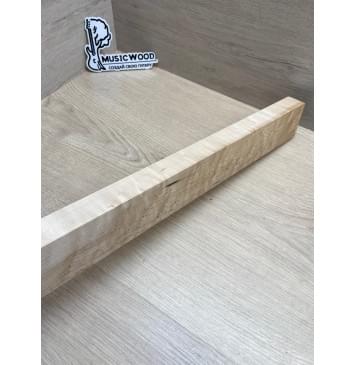 Клен Американский «Птичий Глаз» (Hard Maple Bird´s Eye), Nord-Amerika Primewood заготовка грифа безголовой гитары Смешанный АА Волна А 29х58х560 мм-10