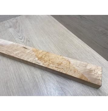 Клен Американский «Птичий Глаз» (Hard Maple Bird´s Eye), Nord-Amerika Primewood заготовка грифа безголовой гитары Смешанный АА Волна А 29х58х560 мм-13