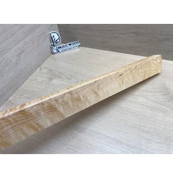 Клен Американский «Птичий Глаз» (Hard Maple Bird´s Eye), Nord-Amerika Primewood заготовка грифа безголовой гитары Смешанный АА Волна А 29х58х560 мм-17