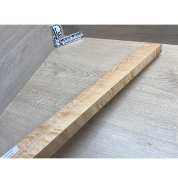 Клен Американский «Птичий Глаз» (Hard Maple Bird´s Eye), Nord-Amerika Primewood заготовка грифа безголовой гитары Смешанный АА Волна А 29х58х560 мм-18
