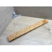 Клен Американский «Птичий Глаз» (Hard Maple Bird´s Eye), Nord-Amerika Primewood заготовка грифа безголовой гитары Тангент АА Волна ААА 29х60х561 мм