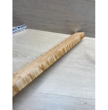 Клен Американский «Птичий Глаз» (Hard Maple Bird´s Eye), Nord-Amerika Primewood заготовка грифа безголовой гитары Тангент АА Волна ААА 29х60х561 мм-10