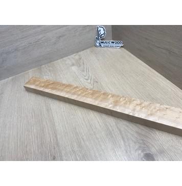 Клен Американский «Птичий Глаз» (Hard Maple Bird´s Eye), Nord-Amerika Primewood заготовка грифа безголовой гитары Смешанный ААА Волна АА 29х55х568 мм-18