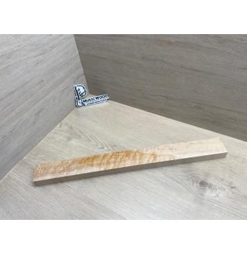 Клен Американский «Птичий Глаз» (Hard Maple Bird´s Eye), Nord-Amerika Primewood заготовка грифа безголовой гитары Смешанный ААА Волна АА 29х55х568 мм-7