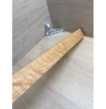 Клен Американский «Птичий Глаз» (Hard Maple Bird´s Eye), Nord-Amerika Primewood заготовка грифа безголовой гитары Смешанный ААА Волна АА 29х55х568 мм-12