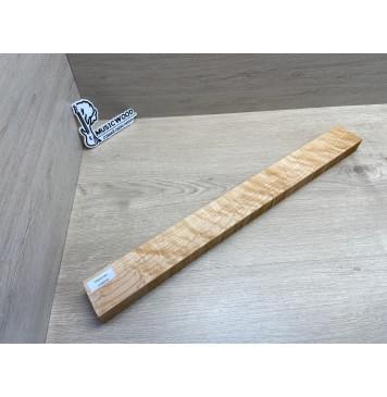Клен Американский «Птичий Глаз» (Hard Maple Bird´s Eye), Nord-Amerika Primewood заготовка грифа безголовой гитары Смешанный ААА Волна АА 29х55х568 мм-15