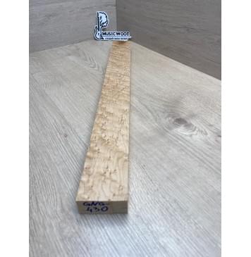Клен Американский «Птичий Глаз» (Hard Maple Bird´s Eye), Nord-Amerika Primewood заготовка грифа безголовой гитары Тангент АА Волна ААА 29х59х569 мм-24