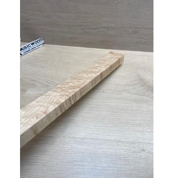 Клен Американский «Птичий Глаз» (Hard Maple Bird´s Eye), Nord-Amerika Primewood заготовка грифа безголовой гитары Тангент АА Волна ААА 29х59х569 мм-5