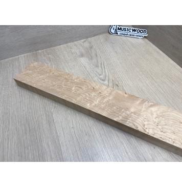 Клен Американский «Птичий Глаз» (Hard Maple Bird´s Eye), Nord-Amerika Primewood заготовка грифа безголовой гитары Смешанный АА Волна ААА 29х78х566 мм-13