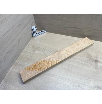 Клен Американский «Птичий Глаз» (Hard Maple Bird´s Eye), Nord-Amerika Primewood заготовка грифа безголовой гитары Смешанный АА Волна ААА 29х78х566 мм-20
