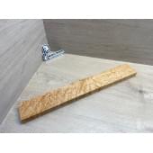 Клен Американский «Птичий Глаз» (Hard Maple Bird´s Eye), Nord-Amerika Primewood заготовка грифа безголовой гитары Смешанный АА Волна ААА 29х78х566 мм