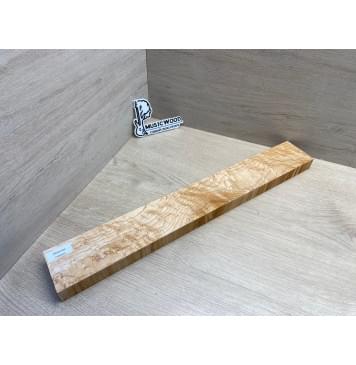 Клен Американский «Птичий Глаз» (Hard Maple Bird´s Eye), Nord-Amerika Primewood заготовка грифа безголовой гитары Смешанный АА Волна ААА 29х78х566 мм-6