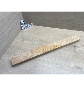Клен Американский «Птичий Глаз» (Hard Maple Bird´s Eye), Nord-Amerika Primewood заготовка грифа безголовой гитары Смешанный ААА Волна АА 29х59х565 мм-4