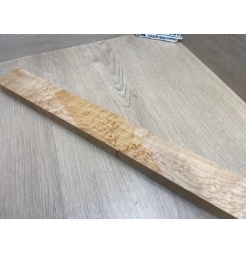 Клен Американский «Птичий Глаз» (Hard Maple Bird´s Eye), Nord-Amerika Primewood заготовка грифа безголовой гитары Смешанный ААА Волна АА 29х59х565 мм-5