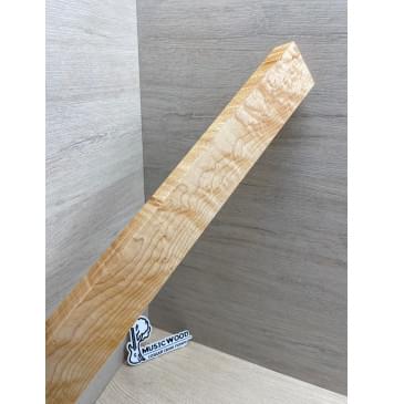 Клен Американский «Птичий Глаз» (Hard Maple Bird´s Eye), Nord-Amerika Primewood заготовка грифа безголовой гитары Смешанный ААА Волна АА 29х59х565 мм-12