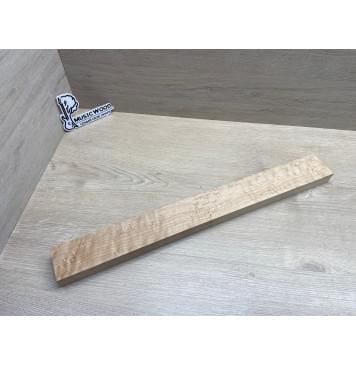 Клен Американский «Птичий Глаз» (Hard Maple Bird´s Eye), Nord-Amerika Primewood заготовка грифа безголовой гитары Смешанный ААА Волна АА 29х60х568 мм-16