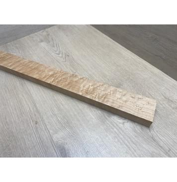 Клен Американский «Птичий Глаз» (Hard Maple Bird´s Eye), Nord-Amerika Primewood заготовка грифа безголовой гитары Смешанный ААА Волна АА 29х60х568 мм-17