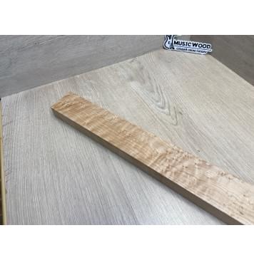 Клен Американский «Птичий Глаз» (Hard Maple Bird´s Eye), Nord-Amerika Primewood заготовка грифа безголовой гитары Смешанный ААА Волна АА 29х60х568 мм-18