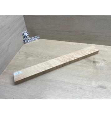 Клен Американский «Птичий Глаз» (Hard Maple Bird´s Eye), Nord-Amerika Primewood заготовка грифа безголовой гитары Смешанный ААА Волна АА 29х60х568 мм-2