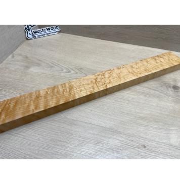 Клен Американский «Птичий Глаз» (Hard Maple Bird´s Eye), Nord-Amerika Primewood заготовка грифа безголовой гитары Смешанный ААА Волна АА 29х60х568 мм-9