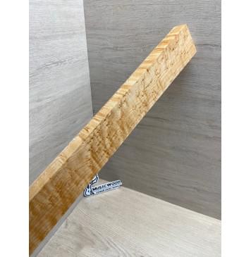 Клен Американский «Птичий Глаз» (Hard Maple Bird´s Eye), Nord-Amerika Primewood заготовка грифа безголовой гитары Смешанный ААА Волна АА 29х60х568 мм-10