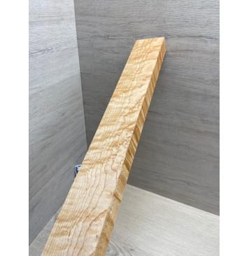 Клен Американский «Птичий Глаз» (Hard Maple Bird´s Eye), Nord-Amerika Primewood заготовка грифа безголовой гитары Смешанный ААА Волна АА 29х60х568 мм-11