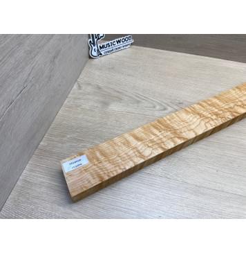 Клен Американский «Птичий Глаз» (Hard Maple Bird´s Eye), Nord-Amerika Primewood заготовка грифа безголовой гитары Смешанный ААА Волна АА 29х60х568 мм-14