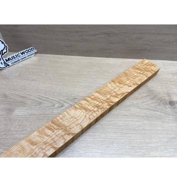 Клен Американский «Птичий Глаз» (Hard Maple Bird´s Eye), Nord-Amerika Primewood заготовка грифа безголовой гитары Смешанный ААА Волна АА 29х60х568 мм-15