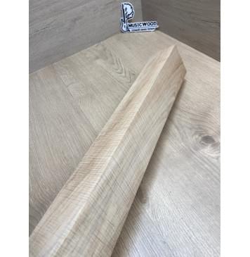 Клён Американский Волнистый заготовка грифа для электрогитары Смешанный АА Волна ААА 60х73х750 мм (Уценка-сучки)-20