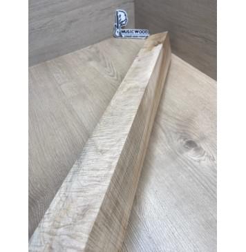 Клён Американский Волнистый заготовка грифа для электрогитары Смешанный АА Волна ААА 60х73х750 мм (Уценка-сучки)-30