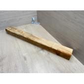 Клён Американский Волнистый заготовка грифа для электрогитары Смешанный АА Волна ААА 60х73х750 мм (Уценка-сучки)