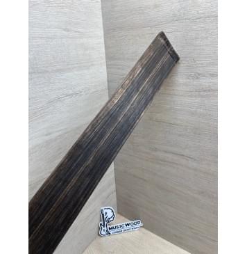 Эбен Макассар Индонезийский заготовка накладки для электрогитары Радиал АА 8(7)х62х520 мм-6