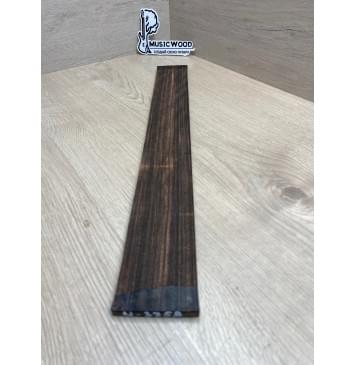 Эбен Макассар Индонезийский заготовка накладки для электрогитары Радиал АА 8(7)х60х517 мм-2